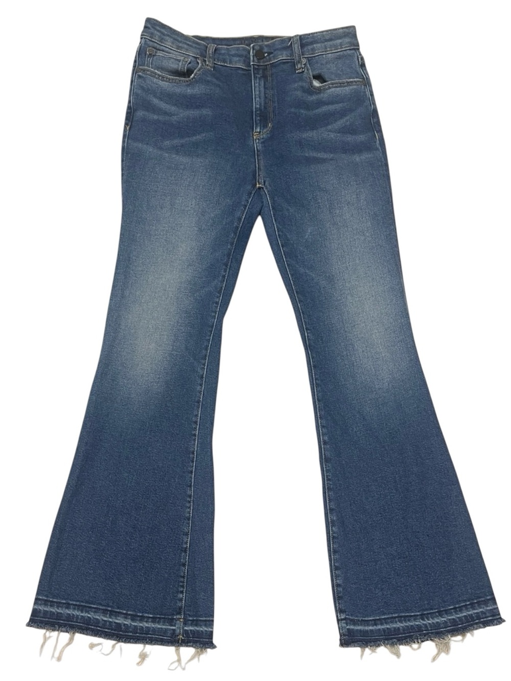 Hale Amazon Yoko Kazie Medium Wash Stretch Flare Jean Women's 30